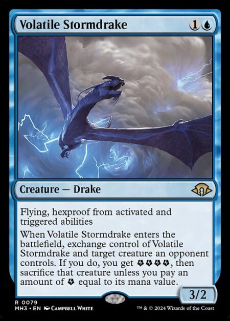 Volatile Stormdrake - Flying