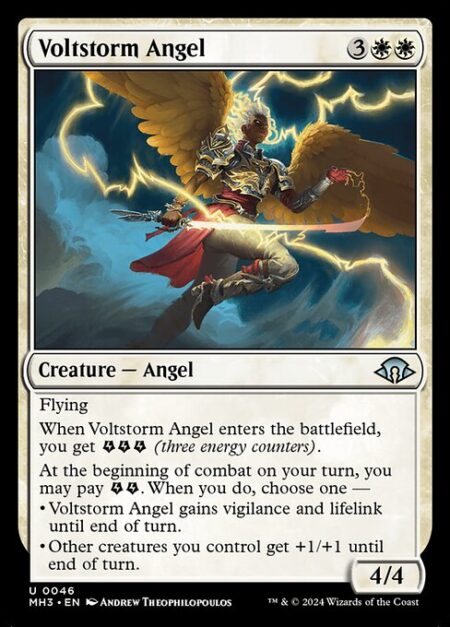 Voltstorm Angel - Flying