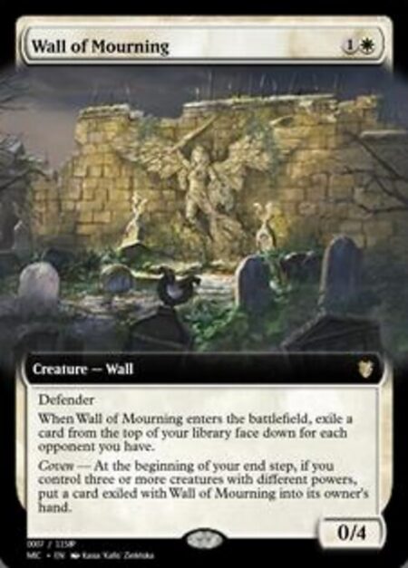 Wall of Mourning - Defender