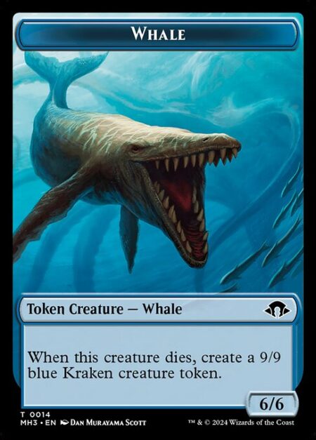 Whale - When this creature dies