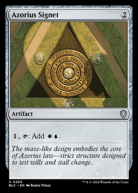 Azorius Signet - {1}