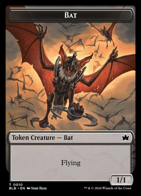 Bat - Flying