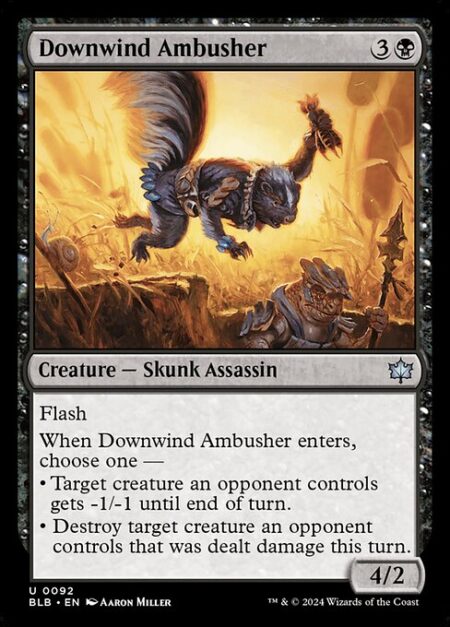 Downwind Ambusher - Flash