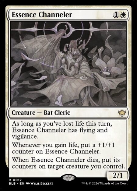 Essence Channeler - As long as you've lost life this turn