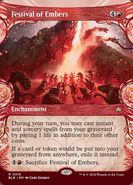 Festival of Embers - During your turn