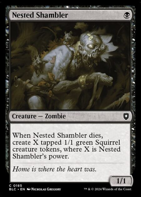 Nested Shambler - When Nested Shambler dies