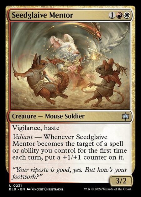 Seedglaive Mentor - Vigilance