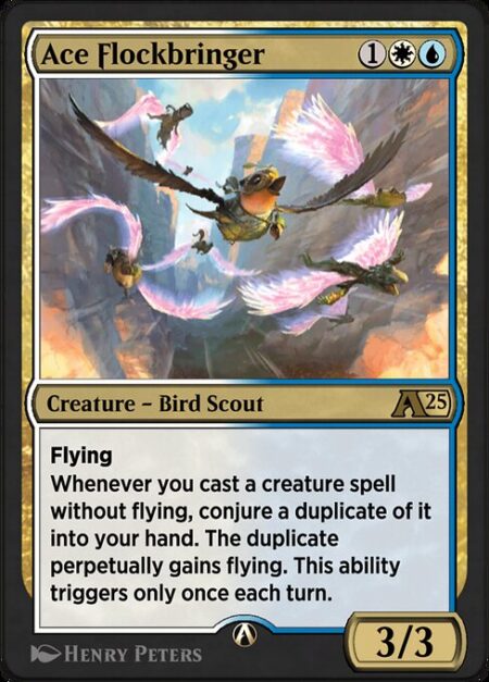 Ace Flockbringer - Flying