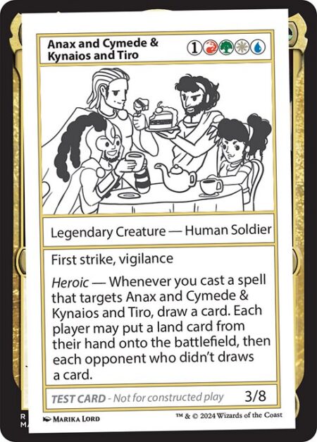 Anax and Cymede & Kynaios and Tiro - First strike