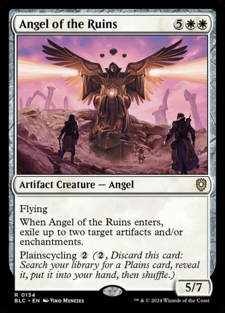 Angel of the Ruins - Flying