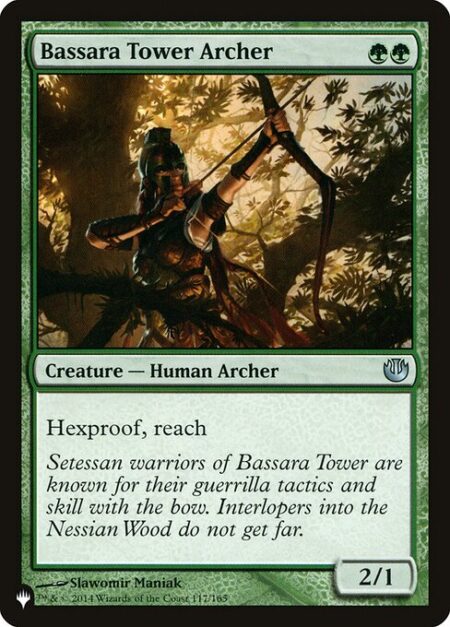 Bassara Tower Archer - Hexproof