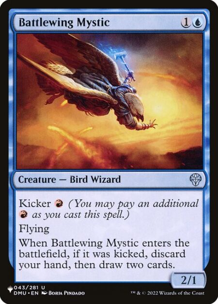 Battlewing Mystic - Kicker {R} (You may pay an additional {R} as you cast this spell.)