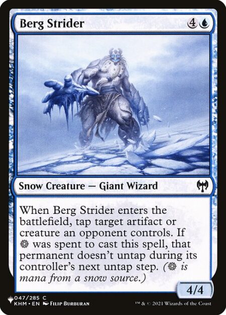 Berg Strider - When Berg Strider enters