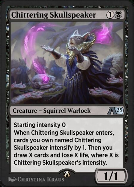 Chittering Skullspeaker - Starting intensity 0