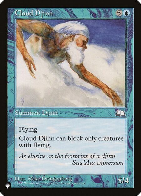 Cloud Djinn - Flying