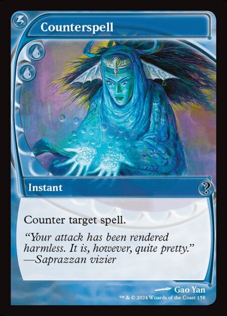 Counterspell - Counter target spell.