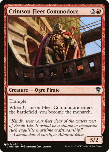 Crimson Fleet Commodore - Trample