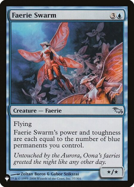 Faerie Swarm - Flying