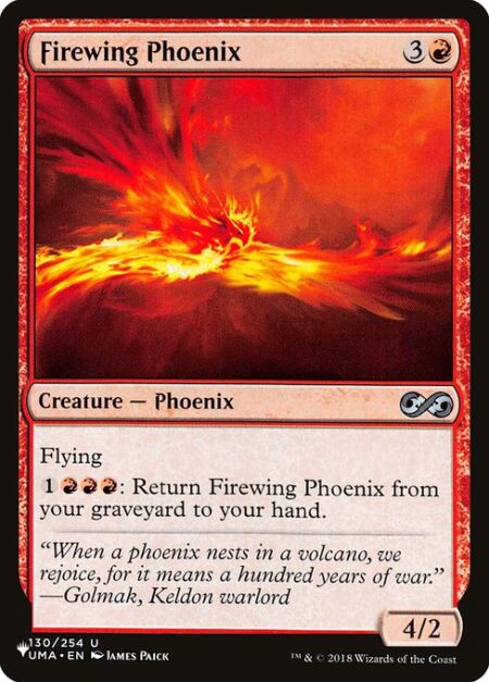 Firewing Phoenix - Flying