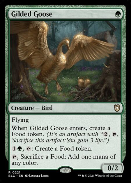 Gilded Goose - Flying