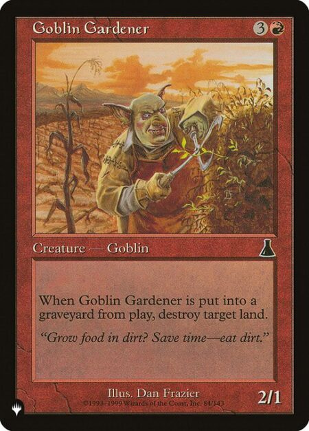 Goblin Gardener - When Goblin Gardener dies