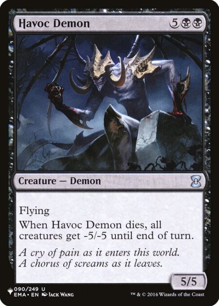 Havoc Demon - Flying