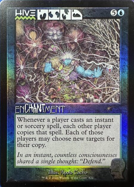 Hive Mind - Whenever a player casts an instant or sorcery spell