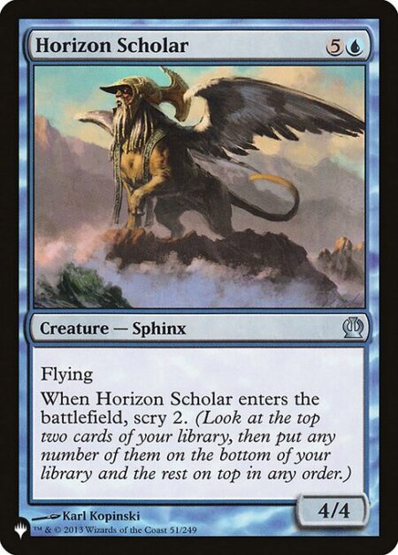 Horizon Scholar - Flying