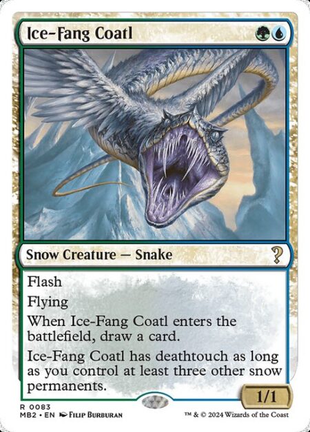 Ice-Fang Coatl - Flash