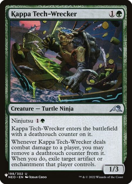 Kappa Tech-Wrecker - Ninjutsu {1}{G}