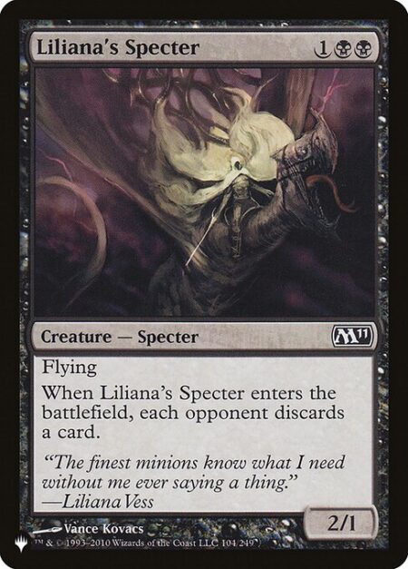 Liliana's Specter - Flying