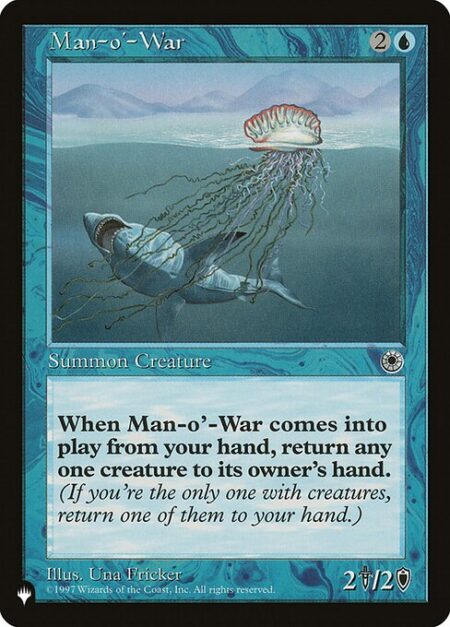 Man-o'-War - When Man-o'-War enters