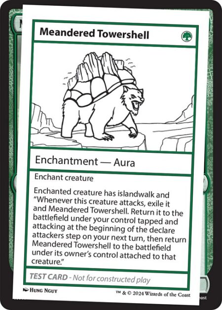 Meandered Towershell - Enchant creature