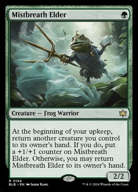 Mistbreath Elder - At the beginning of your upkeep