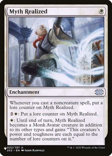 Myth Realized - Whenever you cast a noncreature spell