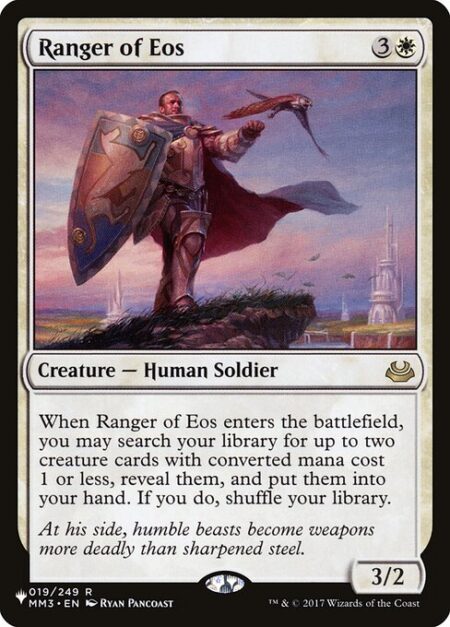 Ranger of Eos - When Ranger of Eos enters