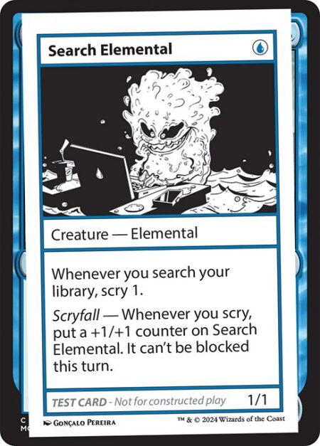 Search Elemental - Whenever you search your library