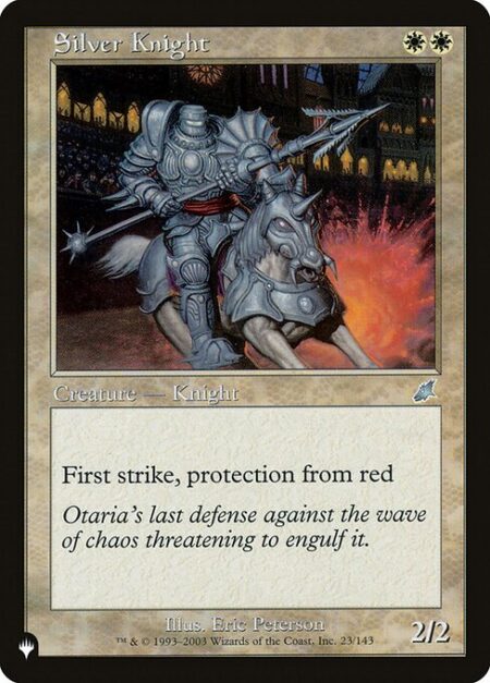 Silver Knight - First strike