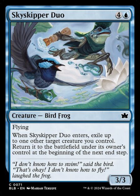 Skyskipper Duo - Flying