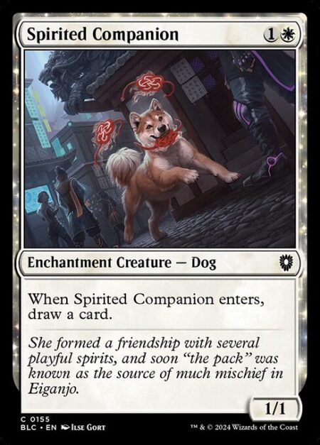 Spirited Companion - When Spirited Companion enters