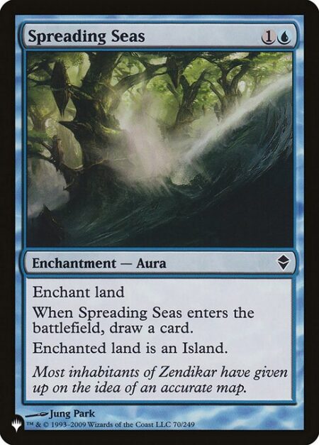 Spreading Seas - Enchant land