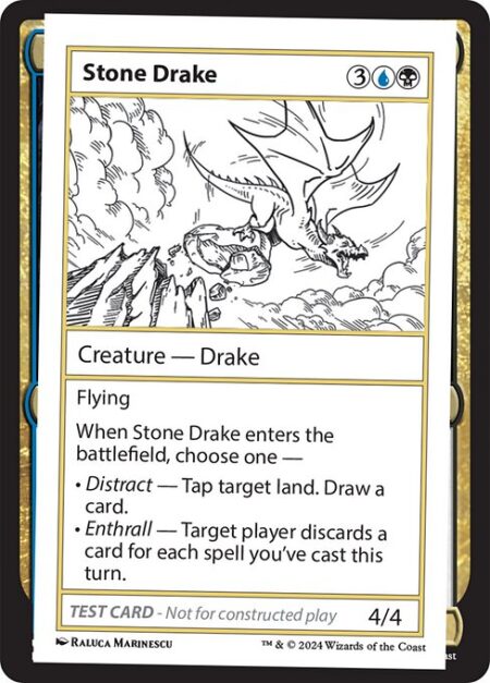 Stone Drake - Flying