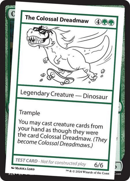 The Colossal Dreadmaw - Trample