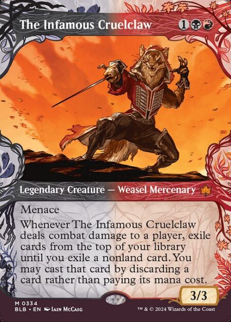 The Infamous Cruelclaw - Menace