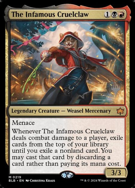 The Infamous Cruelclaw - Menace