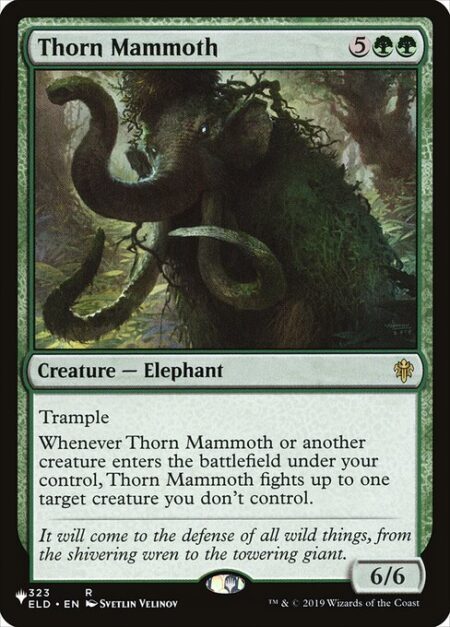 Thorn Mammoth - Trample