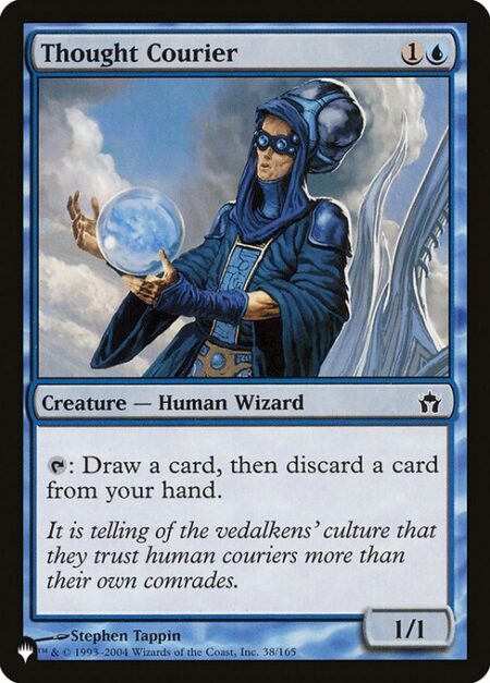 Thought Courier - {T}: Draw a card