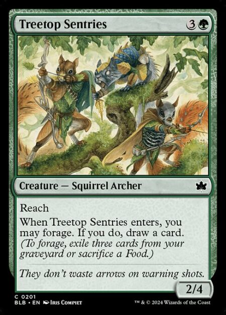 Treetop Sentries - Reach