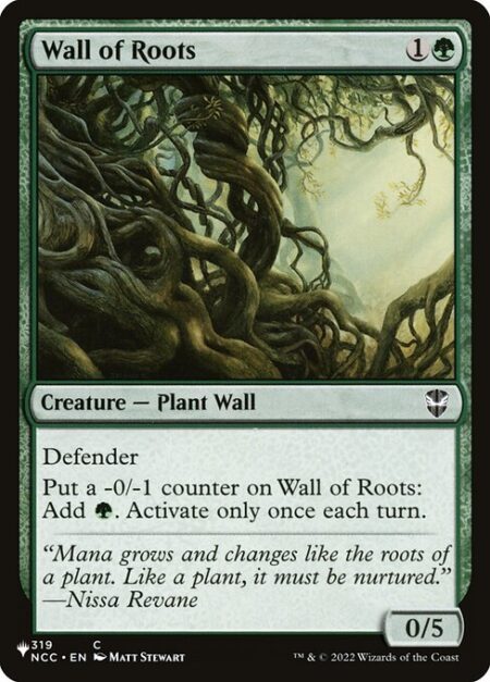 Wall of Roots - Defender