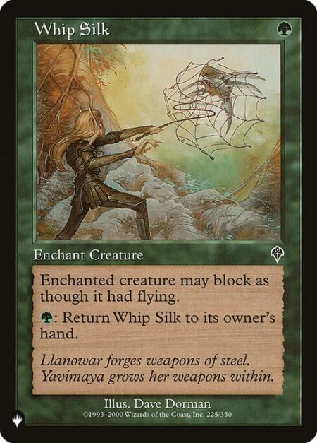 Whip Silk - Enchant creature